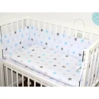Primawela Beistellbett Baby Bettwäsche für Beistellbett mit Nestchen Spannbettlaken 6 teilig