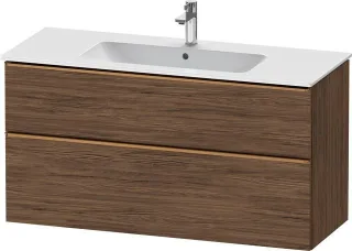 Duravit D-Neo Waschtischunterbau wandhängend Nussbaum dunkel Matt 1210x462x625 mm - DE4364004210000 DE4364004210000