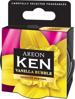 Original Areon KEN Duftdose Duftbaum Lufterfrischer DECKEL Vanille Bubblegum