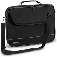 PEDEA Laptoptasche FAIR Notebooktasche für 13,3 / 15,6 / 17,3 Zoll (Laptopfach: 38,5 cm x 28 cm x 4,5 cm (BxHxT), bis 15,6 Zoll (39,6 cm) Schutzrahmen, wasserabweisend, Schultergurt