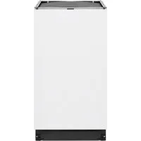 exquisit vollintegrierbarer Geschirrspüler 9311 EGSP9311-E-450C schwarz, 9,8 l, 11 Maßgedecke, Mehr Komfort mit LED-Fußbodenanzeige & AquaStop
