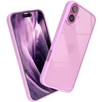 EAZY CASE Handyhülle Bumper Case für Apple iPhone 16 Plus 6,7 Zoll, Handyhülle Dünn mit Kameraschutz Hybrid Handyhülle stoßfest Helllila