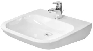 Duravit D-Code Waschtisch Weiß Hochglanz 600 mm - 2313600000 2313600000