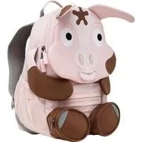 Großer Freund Tonie Schwein, Rucksack pink/braun