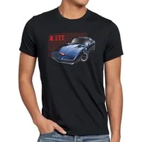 style3 T-Shirt K.I.T.T. michael knight rider 2000 black trans am tv