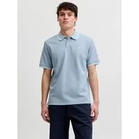 Jack & Jones Poloshirt JJEAUSTIN POLO SS NOOS Materialmix, regular fit