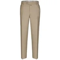 aubi: Stoffhose aubi Perfect Fit Herren Sommer Businesshose Anzughose Cool Finish Flat Front Modell 26