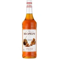 MONIN Getränke-Sirup, Monin Caramel Sirup geeignet für Desserts Kaffee und Getränke 1000ml