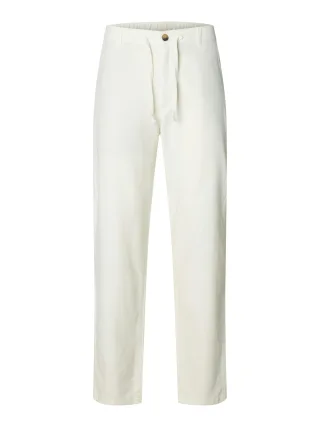 SELECTED MEN - SLM172-SLIMTAPE BRODY LINEN BLD PNT NOOS Cloud Dancer - Gr. - XXL