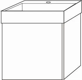 Sanipa Waschtischunterbau rechts 3way BP9811U