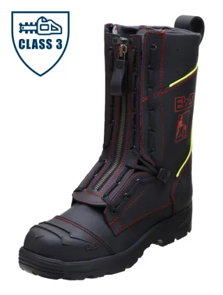 Feuerwehrstiefel | EWS | Profi Premium 9899 | PURATEX Klimasystem | Echtleder | Größe 36-48 | Feuerwehr Größe:EU 36 / UK 3