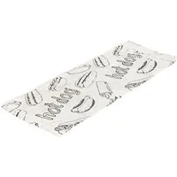 PAPSTAR GmbH Snackschale 1000 Hot Dog-Tüten 21 cm x 8,5 cm weiss, (1000-tlg)
