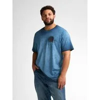 Petrol Industries Rundhalsshirt mit Logo Stickerei