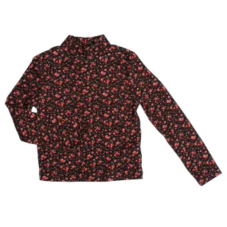 Langarm-T-Shirt mit hohem Kragen 787387 für Mädchen