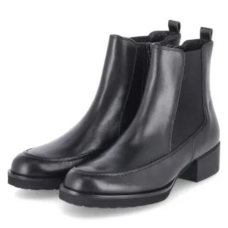 Högl Chelsea Boots - Gr. 37 - Schwarz - Glattleder
