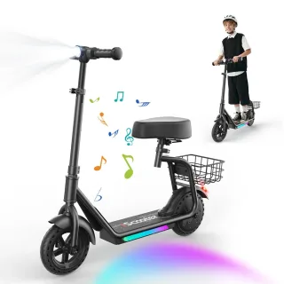 [EU DIRECT] iScooter iK7 Kids Electric Scooter 25.2V 4.5Ah 250W Motor Top Speed 20KM/H 8.5-Inch Solid Tire 15KM Mileage