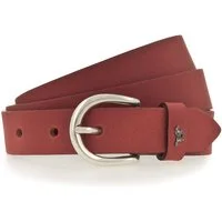 MUSTANG Ledergürtel "Harper" Pull-Up-Leder mit Vintagecharakter, in schmaler Form, 2,5 cm