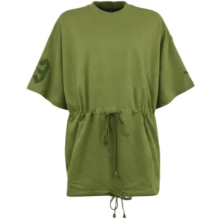 Puma x Rihanna Fenty Kordelzug Grafik Damen T-Shirt in Grün