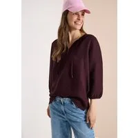 CECIL Shirtbluse mit Leinenanteil