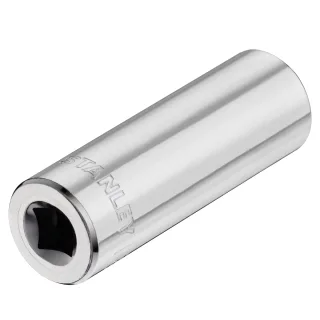 STANLEY 1/4 Zoll 6-Kant Schmale Stecknuss 12 mm mit MaxiDrive-Profil - STMT86100-0