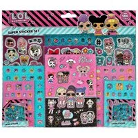 Wisam Kreativset LOL Surprise Aufkleber Set 500 bunte Sticker