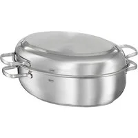 RÖSLE Bräter ELEGANCE, Edelstahl 18/10, spülmaschinen- und induktionsgeeignet, PTFE, 8 Liter