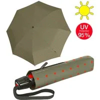 Knirps® Taschenregenschirm T.200 Duomatic mit leichtgängiger Auf-Zu-Automatik, mit Schirmhülle mit Reißverschluss