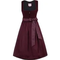 MarJo Dirndl Dirndl Lichtenfels 65cm Länge granatapfel