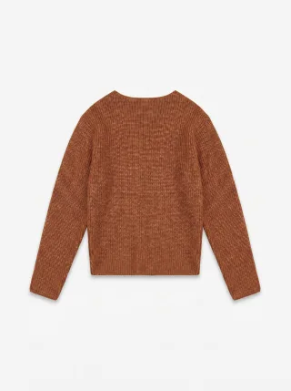 topshop - TSCALLY KNITTED KNOT JUMPER KNT - Gr. - L