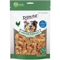 Dokas Hühnerbrust in Stückchen 200 g, Trockenfutter für: Hund