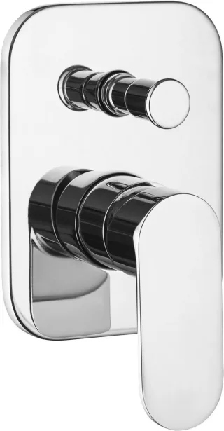 Neuesbad Serie 100 Wannenarmatur Unterputz, mit Umstellung, Oberfläche: chrom NB1DEBGA_044P1