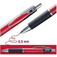 Otto Office Kugelschreiber KS4, mit Druckmechanik und Taschenclip