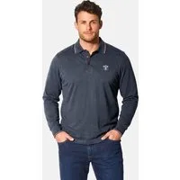 Babista Langarm-Poloshirt MILANVETZO hochwertige Piqué-Baumwolle