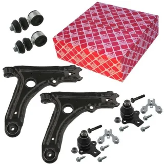 2 Febi Querlenker+Traggelenke+Koppelstangen vorne VW Golf 3 4 Vento