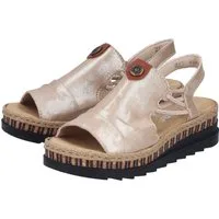 Rieker Plateausandale Sommerschuh, Sandalette, modisches Plateau