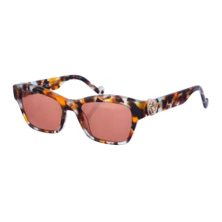 Acetat-Sonnenbrille mit rechteckiger Form LJ769SR Damen