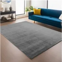 Ayyildiz Teppiche Teppich JOY 1400, auch als Läufer und in Rund erhältlich, rechteckig, Höhe: 11 mm, besonders weich, uni Kurzflor, Wohnzimmer, Kinderzimmer
