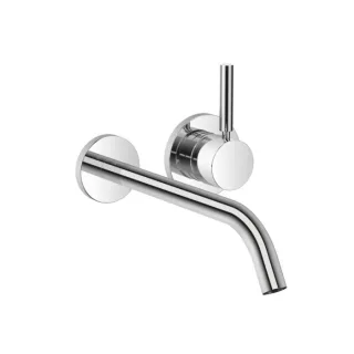 Dornbracht Meta Fertigmontageset 36861660-00 für Wand-Einhandmischer, ohne Ablaufgarnitur, Ausladung 250 mm, chrom