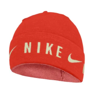 Nike - "U" Mütze, Mit Bündchen, Dri-FIT (Rot)