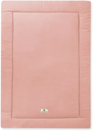 Zöllner Krabbeldecke Musselin 95x135 cm dusty rose