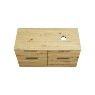 Burgbad Waschtischunterschrank Eqio 619x1200x550 Eiche Dekor Urban, SGUU120RF5662 SGUU120RF5662