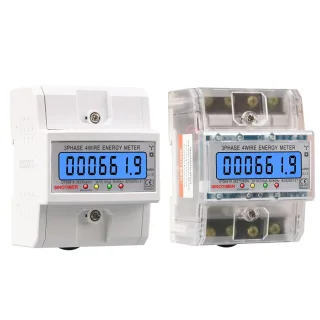 SINOTIMER DTS6619 New Model 100A LCD Digital Display with Backlight Power Meter in Energy Meters Smart Electric Meter 3