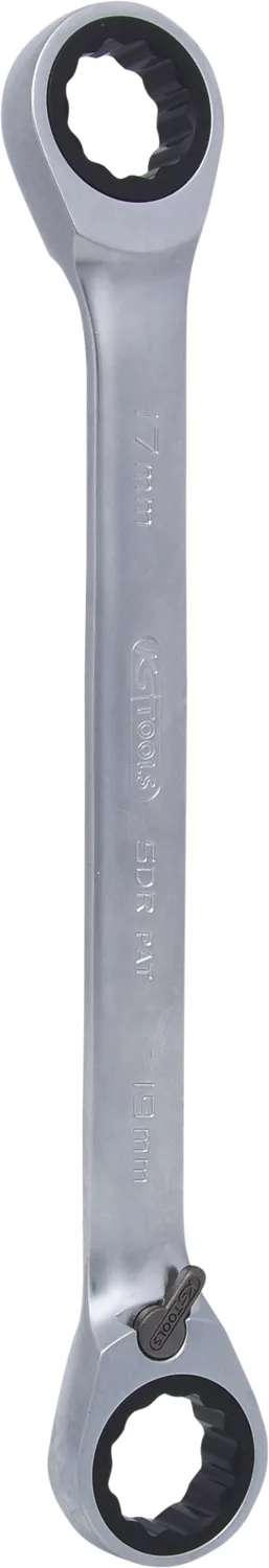 KS Tools GEARplus Doppel-Ratschenringschlüssel umschaltbar - 503.4578