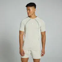 MP Herren Tempo Panel Kurzarm-T-Shirt – Asche - XXXL