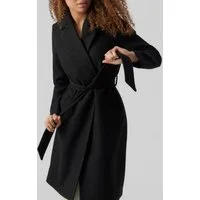 Vero Moda Langmantel VMFORTUNEAYA SS23 LONG COAT NOOS Kunstfaser