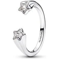 Pandora Silberring 193582C01, für Damen-Ring Sternschnuppen Silber