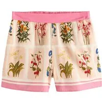 LAURA ASHLEY Strandshorts Laura Ashley Co-ord Strandshorts aus Baumwolle (1-tlg)