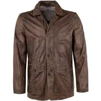 Maddox Lederjacke Anthony MADDOX - Herren Lederjacke Lammnappa mocca