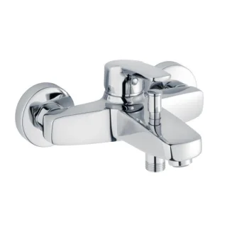Heinrich Schulte alpha_320 Wannenarmatur Z072406-00010 ohne Brausegarnitur, 1/2", chrom