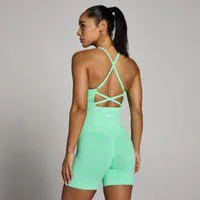 MP Damen Tempo Nahtlos Strappy Top - Mintgrün - XS
